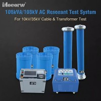 Système d'essai de résonance CA à fréquence variable 108 kVA 108 kV, système Hipot haute tension pour le test de câbles, de disjoncteurs GIS et de transformateurs
