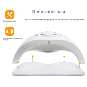 150W UV Nail Lamp 45 LEDs Quick Drying Intelligent Induction <b>Sensor</b> Custom Logo Professional Nail Art Curing Dryer <b>Light</b> - Product Image 5