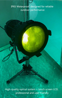 Wasserdichte 300W Elektrische Zoom RGBAL 5-in-1 LED Fresnel Bühnenscheinwerfer für Hochzeiten, Hotels und Theater im Freien