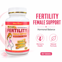 Comprimés de fertilité féminine Équilibre hormonal Suppléments de grossesse pour adultes Soutien à la conception féminine Bien-être quotidien Marque privée