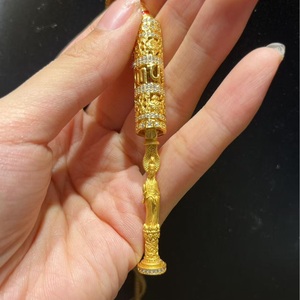 FYXL1295S Niche High-End 18K Gold Plated Zircon Pendant Necklace for Women New 2026 Style Hiphop Party Jewelry - Product Image 1