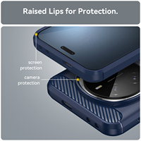 Étui de téléphone robuste en fibre de carbone et TPU souple pour Huawei Honor Magic 7 7 Pro Lite X9C 5G, coque arrière antichoc et anti-rayures