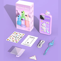 Caméra de téléphone intelligent pour enfants Jumon, écran tactile de 2,8 pouces, système d'exploitation Android, vidéo Full HD, capteur CMOS, double objectif grand angle 180° C90