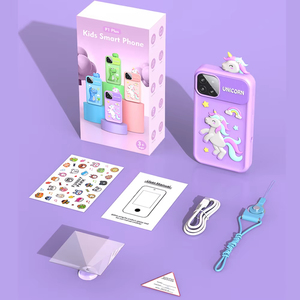 Jumon Trẻ Em Điện Thoại Thông Minh Máy Ảnh Đồ Chơi Màn Hình Cảm Ứng Bé Điện Thoại Di Động MP3 Video Máy Nghe Nhạc Kỹ Thuật Số Máy Ảnh Âm Nhạc Đồ Chơi <span class=keywords><strong>Mini</strong></span> Điện Thoại Cô Gái Chàng Trai - Product Image 2