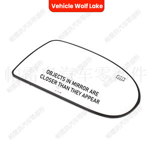 Lentille de rétroviseur latéral gauche noire Vehicle Wolf Lake 68000023AA pour Dodge Caliber Jeep Compass - Product Image 3