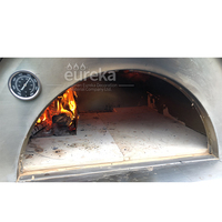 Four à pizza mobile au feu de bois extérieur pour pizzas