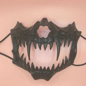 Hot Sale Halloween Decoration Party Fashion Dance Performance <strong>Mask</strong> Half Face <strong>Mask</strong> Bleeding <strong>Tiger</strong> Hag Dog Wolf <strong>Mask</strong> - Product Image 2