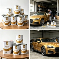 Peinture automobile acrylique haute performance pour la rénovation de bateaux et de voitures, peinture en aérosol à pigments solides