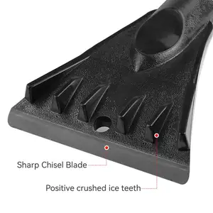 Instelbare Lengte Snowboard Autoborstel Met Antislip Handgreep Ijskrabber En Frost Schrapen Ontdooicing Sweep Tool Voor Het Verwijderen Van Sneeuw