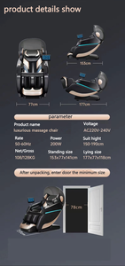 เก้าอี้นวดเท้าดีไซน์ใหม่สุดหรู รุ่น Zero Gravity สำหรับใช้ในบ้าน S8 - Product Image 6