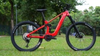 Vélo de montagne électrique en carbone EM19 M6100-12S Vélo tout-terrain à suspension intégrale pour hommes 48V 250w 29 27,5 pouces Ebike