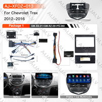Aijia - Precio de Fábrica al por Mayor - Cubierta de Radio para Auto Android de 12.3'' con Cable Canbus para Chevrolet TRAX 2012-2016 LHD RHD Pantalla Táctil GPS