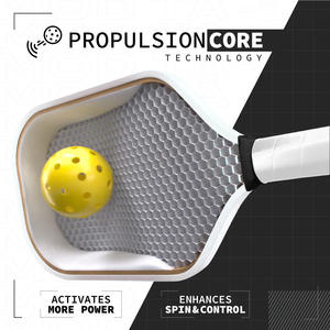 Pour la marque intégrée pressée à chaud Pickleball raquette ensemble 16mm Durable 18K Fiber de carbone 3K matériel pour pour <span class=keywords><strong>Selkirk</strong></span> T700 - Product Image 4