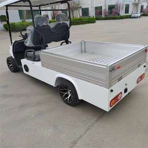 Venta de Fábrica de Instalaciones para Parques de Atracciones, Autobús Turístico Eléctrico con Motor Eléctrico, Carro de Golf con Caja de Carga - Product Image 6