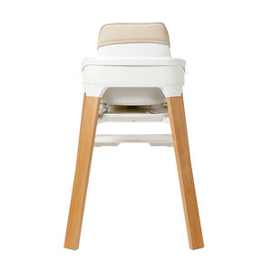 Nueva <span class=keywords><strong>trona</strong></span> de madera desarrollada <span class=keywords><strong>para</strong></span> bebé, silla de alimentación, cojín elevador - Product Image 3