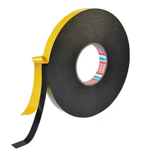 tesa 70680 Bond Detach 800um double-sided black bond and detach mounting tape for Temporary fixation of components