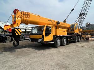 Grue sur camion Sanyy Qy70 d'occasion, modèle 70 tonnes, flèche à cinq sections, moteur, portée de levage maximale de 40 m, fabrication chinoise, haute performance - Product Image 4