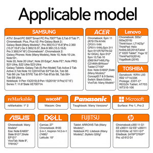 New 4096 Mức Độ Áp Lực Thay Thế Stylus Cảm Ứng Bút Nhựa Stylus <span class=keywords><strong>Pen</strong></span> Đối Với Samsung Tab Siêu S Bút - Product Image 6