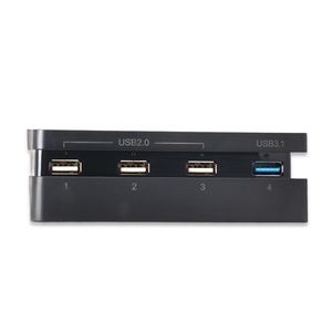 Nhà máy 4 trong 1 P4 Slim Hub 2.0 3.0 giao diện USB Hub trạm Đen chơi game giao diện điều khiển mở rộng Hub chuyển đổi chơi game phụ kiện - Product Image 6