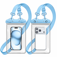 Étui étanche pour téléphone Speefish Classic Black, double verrouillage rotatif, étui de plongée transparent submersible, vente en gros