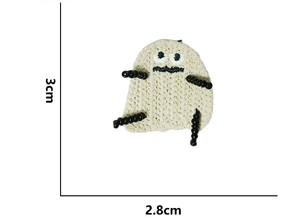 En stock Mini patch brodé petite personnalité thermocollant petite taille pour chapeau, vêtements, sac - Product Image 5