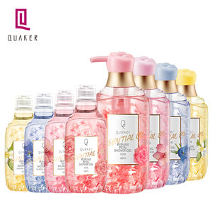 Qquaker Luxury <span class=keywords><strong>Body</strong></span> Wash Products Rose <span class=keywords><strong>Body</strong></span> Wash Aceite esencial Ducha Baño Gel Blanqueador DE LA PIEL Gel de ducha para piel seca - Product Image 4