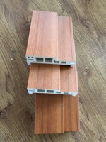Encadrements de Porte et Fenêtre en WPC Imperméables, Design Moderne, Résistants au Feu, Durables et Économiques pour Hôtels, Garantie 2 Ans