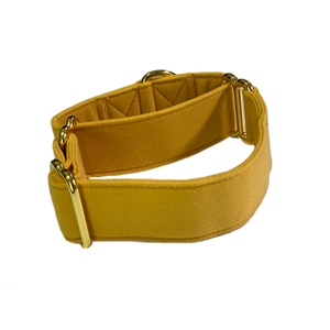 Collar de Perro <span class=keywords><strong>Martingale</strong></span> Ajustable de Alta Calidad, Lujoso, Suave y Cómodo, con Anillo en D de Metal Dorado, al por Mayor - Product Image 2