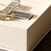 Boîte cadeau parfumée blanche haut de gamme personnalisée et boîte magnétique pour parfum avec boîte en papier et emballage de présentation pour parfum