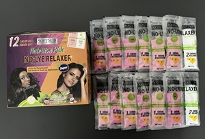 Défrisant Cheveux Haute Qualité pour Usage Domicile et Salon Africain, Longue Durée, Bonne Qualité avec Kératine et Olive - Product Image 5