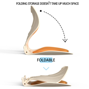 Chaise ergonomique pour une posture assise correcte, avec soutien lombaire réglable, coussin dorsal orthopédique, <span class=keywords><strong>correcteur</strong></span> de posture pour le bureau, la maison et l'usage quotidien - Product Image 2