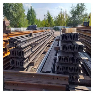 Rails de chemin de fer d'occasion en acier inoxydable HMS R50 R65 de qualité exceptionnelle - Product Image 1