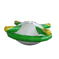 Activité aquatique spéciale résistante à l'usure et aux déchirures, dispositif de loisirs aquatiques en plein air, vaisseau spatial gonflable aquatique