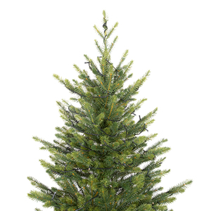 <span class=keywords><strong>Sapin</strong></span> de Noël <span class=keywords><strong>artificiel</strong></span> vert pré-éclairé à LED, branches de pin PE 304T ultra-réalistes, support métallique, décoration intérieure de Noël - Product Image 4