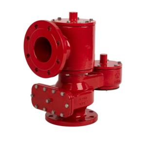 ガス真空リリーフ用低温タイプIIB防爆燃料タンクブリーザーバルブ手動電源 - Product Image 2