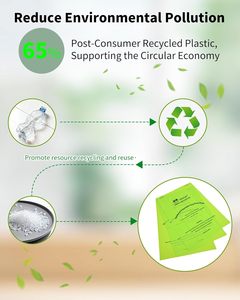 Sacs à déjections pour animaux de compagnie extra épais et résistants, sans parfum, anti-fuites, résistants aux déchirures, rouleaux de recharges pour sacs à crottes de chien avec distributeur portable et H - Product Image 5