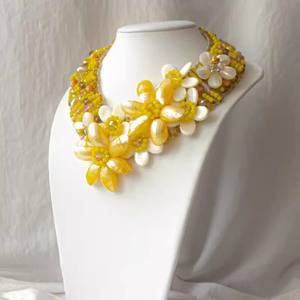 Shell Series Collar Oro Lated Sea Shell Colgante Collar Bali-Shell-collar - Product Image 4