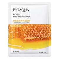 Masque facial hydratant aux fruits pour le soin de la peau, qualité spa, à la myrtille, à l'aloe vera, aux algues et au concombre