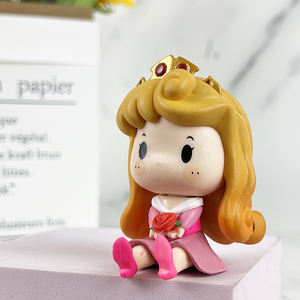 Q Version mignon dessin animé rêve princesse PVC figurines poupée jouet enfants fête d'anniversaire mariage gâteau Topper décoration fournitures - Product Image 6
