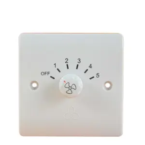 5 step 2 way ceiling fan wall switch speed control dimmer switch