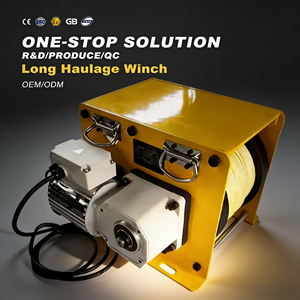 Verricelli a Cavo Personalizzati, Verricello Professionale Multiuso con Corda in Nylon per Traino di Tubazioni - Product Image 1