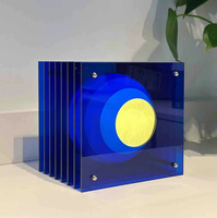 Lampu Malam DIY Vintage Minimalis Berlapis Bentuk Kubah Fleksibel AC untuk Kamar Tidur Ruang Tamu Lorong Hadiah Hebat untuk Desainer