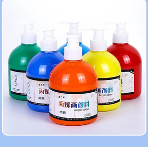 Pinturas acrílicas de gran capacidad, pinturas acrílicas de buena calidad <span class=keywords><strong>para</strong></span> DIY, zapatos, <span class=keywords><strong>ropa</strong></span>, <span class=keywords><strong>pintura</strong></span> de pared de madera, 500 ml, gran oferta - Product Image 6