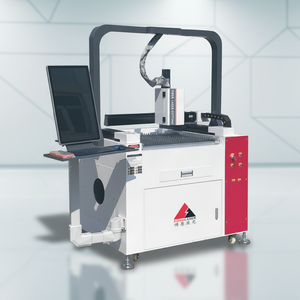 6060 Small Automatic <b>Laser</b> Cutting Machine 600x600mm Precious Metal Aluminum Gold and Silver Open Type Cutter - Product Image 2