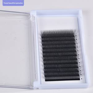 Pestañas de Pelo Sintético Injertado Tipo 0.07YY, Curvatura BCD, para un Aspecto Rizado, Denso, Europeo y Americano, Exclusivas para Ventas Transfronterizas - Product Image 3