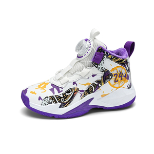 Chaussures de basketball respirantes en maille anti-odeur, conçues sur mesure pour enfants, style Monk Strap, pour l'été et l'automne, chaussures de marche tendance - Product Image 3