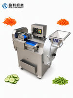 Mesin Pemotong Sayur & Buah Stainless Steel Berkualitas Tinggi dengan Motor untuk Bawang, Daun Bawang, Seledri, Paprika - Penggunaan Komersial