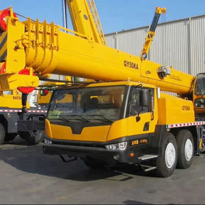 سعر المصنع حار بيع آلات البناء 50 طن تلسكوبي بوم QY50KA شاحنة رافعة - Product Image 1