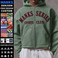 Sweat-shirts à capuche pour hommes, coupe ample, avec double poche zippée, logo brodé personnalisé, style streetwear, en tissu épais, vente en gros