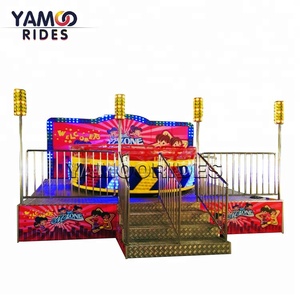 Manège d'occasion Carnival Amusement Disco <span class=keywords><strong>Tagada</strong></span>, construction métal et acier, capacité 20/40 passagers, <span class=keywords><strong>prix</strong></span> usine, à vendre - Product Image 5